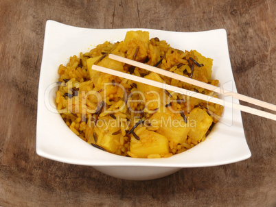 Curry mit Früchten