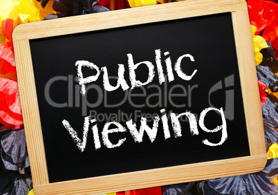 public viewing