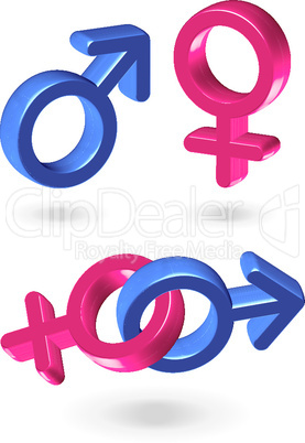 Symbole der Geschlechter