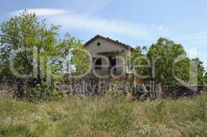 abandoned house