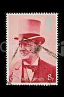 Winston Churchill stamp