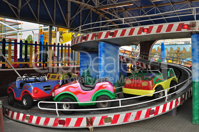 car rides in amusement park