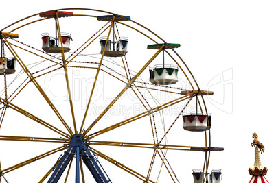 ferris wheel in amusement park