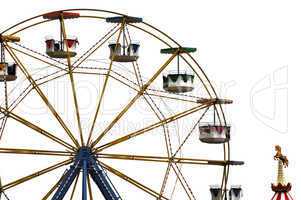 ferris wheel in amusement park