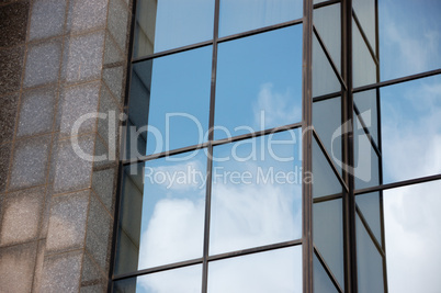 modern glass facade