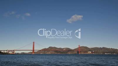 San Francisco Golden Gate Bridge Zeitraffer