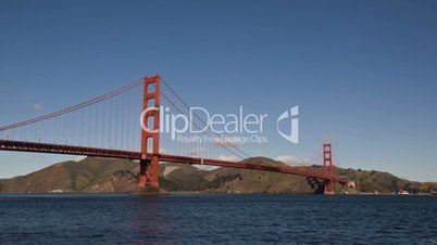 San Francisco Golden Gate Bridge Zeitraffer