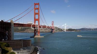 San Francisco Golden Gate Bridge Zeitraffer