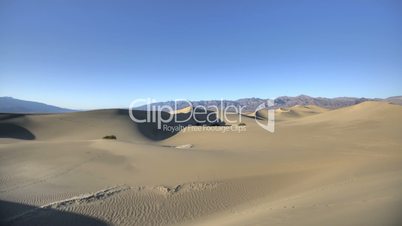 Mesquite Flat Sanddüne Zeitraffer