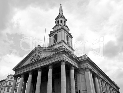 St Martin church, London