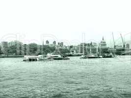 River Thames in London