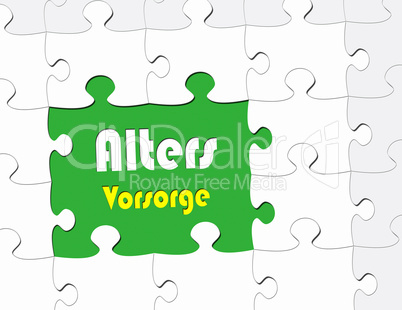 Alters Vorsorge