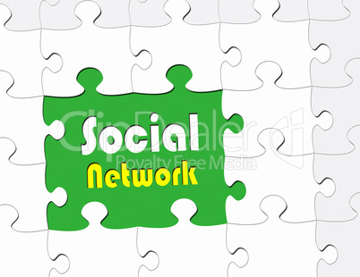 Social Network - Business Concept