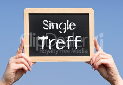 Single Treff - Konzept Partner und Freundschaft