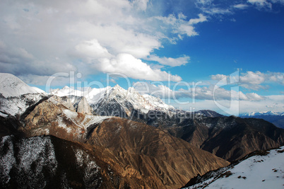 Landscape in winter