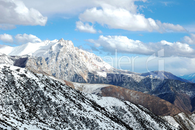 Landscape in winter