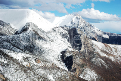 Landscape in winter