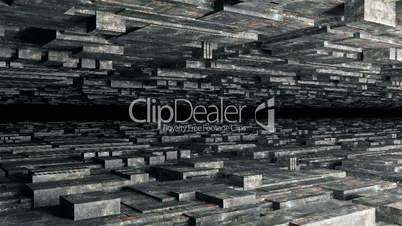 Abstract futuristic background - HD, loop