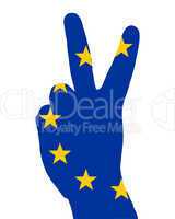 Europäisches Handzeichen