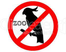 Kakadu im Zoo verboten