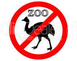 Kasuar im Zoo verboten