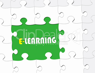 e-learning - Business and Education Concept