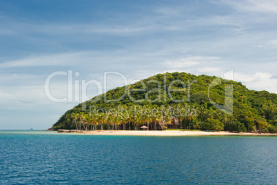 Tropical island near Coron, Philippines