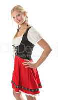 Frau im Dirndl