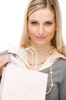 Shopping woman fashion happy bag