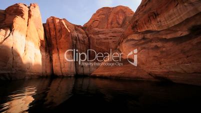Sandstone Cliffs of Lake Powell, Arizona