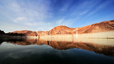 Lower Water Levels in Lake Powell, Arizona