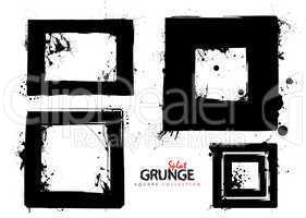 Grunge square collection