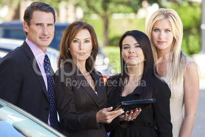 Business Team of Businessman & Businesswomen