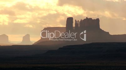 Rock Formations of Monument Valley