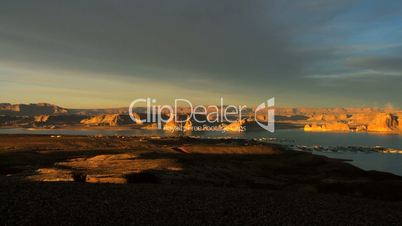 Panorama of Canyons of Lake Powell