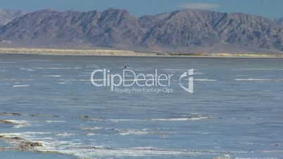 Barren Landscape of Salt Lake Flats