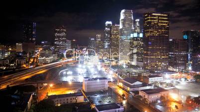 Los Angeles City Night Time-lapse