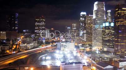 Los Angeles City Night Time-lapse