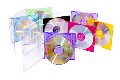 CD in the disclosed colored boxes