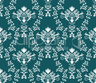 seamless damask pattern