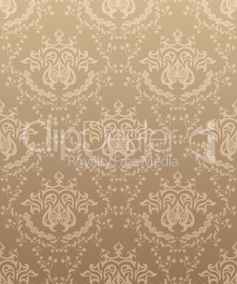 seamless damask pattern