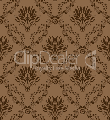 seamless damask pattern