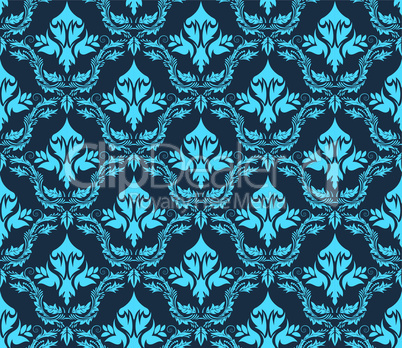 seamless damask pattern