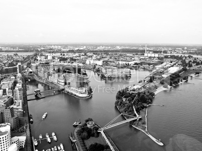 Duesseldorf mediahafen harbour