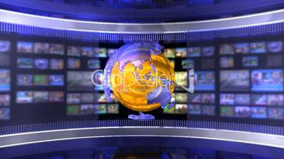 Blue Virtual News Studio_HD Loop 51
