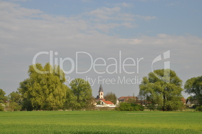 Kirche in Münster, Hessen