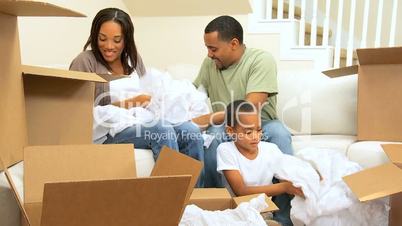 Ethnic Family Fun with Packing Paper