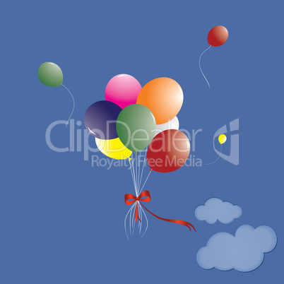 Many-coloured balloons