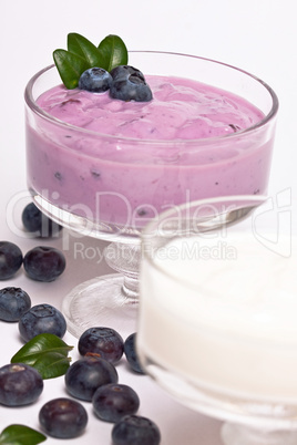 Heidelbeerjoghurt Heidelbeerjoghurt