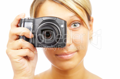 girl with the camera